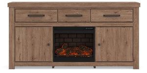 Garistyn - TV Stand With Fireplace Option