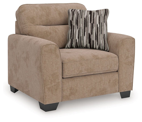 Olten - Chair And A Half Light Brown