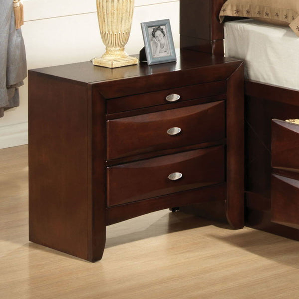 Ireland - Nightstand Dark Red