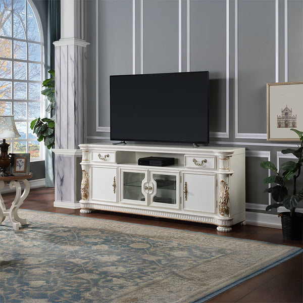 Vendome II - TV Console Antique Pearl
