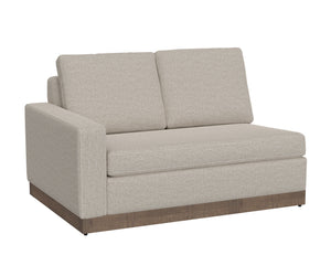 Georgia - Fabric Loveseat Beige