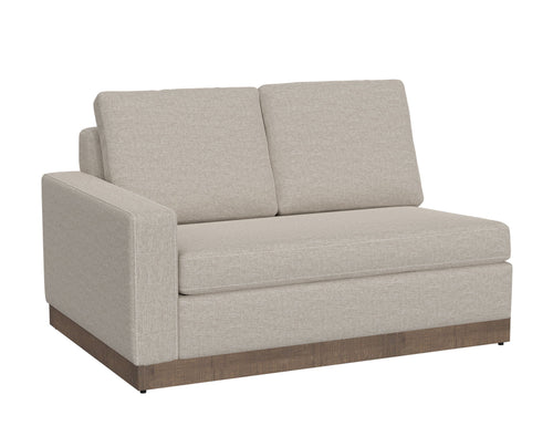 Georgia - Fabric Loveseat Beige
