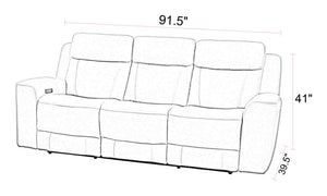 Calgary - Power Reclining Sofa