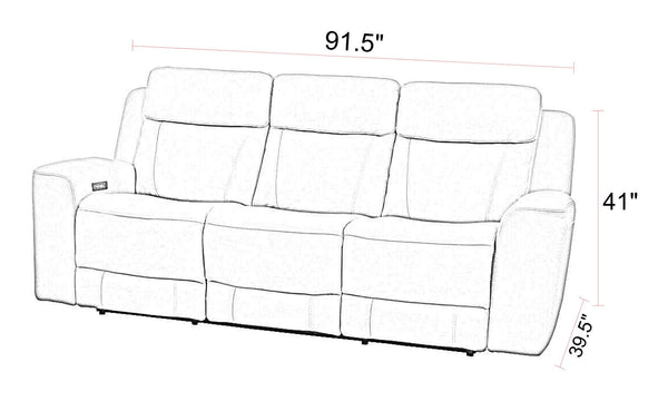 Calgary - Power Reclining Sofa