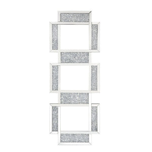 Noralie - 63" Accent Mirror - Mirrored & Faux Diamonds
