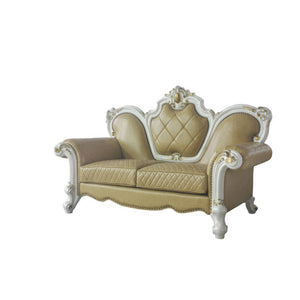 Picardy - Loveseat Light Brown