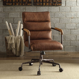 Harith - Vintage - Executive Office Chair Retro Brown