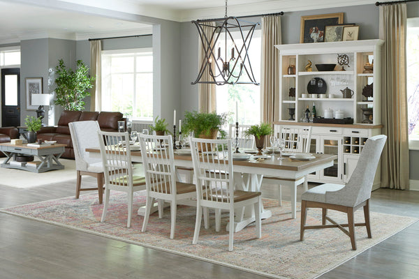 Americana Modern Dining - Spindle Back Dining Chair (Set of 2) - Cotton White