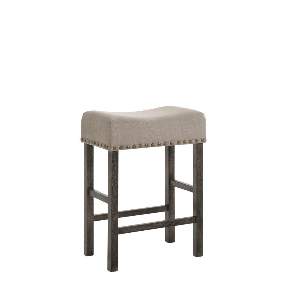 Martha II - Counter Height Stool Weathered Oak