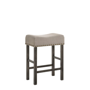Martha II - Counter Height Stool Weathered Gray