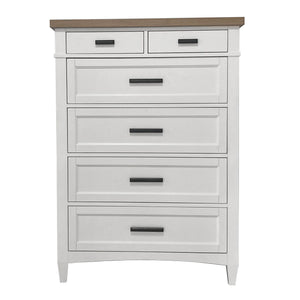 Americana Modern Bedroom - 6 Drawer Chest - Cotton