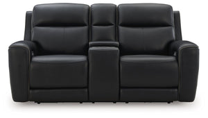 5Z-Comfort - Relaxation - Power Reclining Loveseat with Console / Adj Headrest