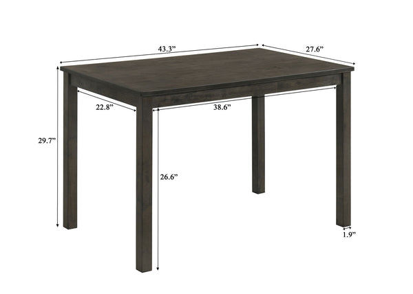Melshire - 5 Piece Dining Room Set - Dark Brown