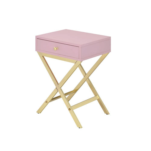 Coleen - Accent Table Pink