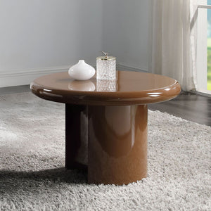 Ronald - Table Brown High Gloss End Tables