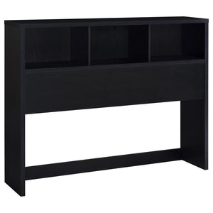 Westpark - Bookcase Headboard Black Queen