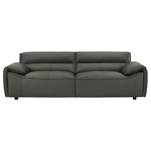Buxton - Top Grain Leather Upholstered Sofa