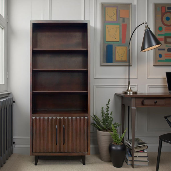 Radiance - Bookcase Pier With 5 Storage Areas