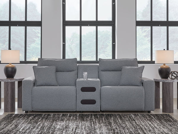 ModMax II - Salt And Pepper - Reclining Sectional