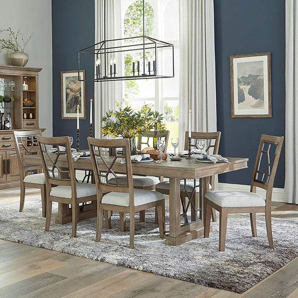 Sundance Dining - Grid Dining Chair (Set of 2) - Sandstone