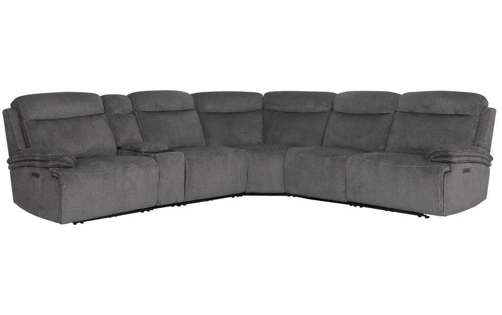 Alpine - Sectional Midnight 6 Pc. Sectional