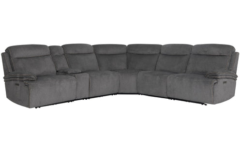 Alpine - Sectional Midnight 6 Pc. Sectional