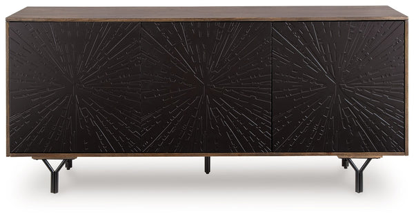 Lavinmont - Accent Cabinet - Multi Brown