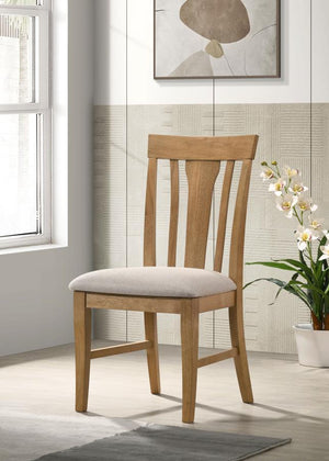 Hartville - Dining Side Chair (Set of 2) - Natural Light Brown