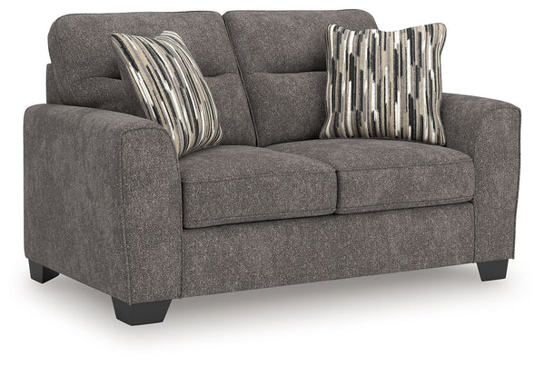 Olten - Loveseat Dark Gray