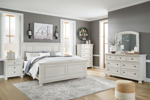 Robbinsdale - Panel Bedroom Set White