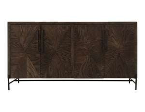 Verona - 4-Door Console - Deep Forest Brown