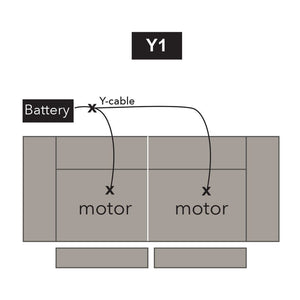Freemotion - Y cable - Black