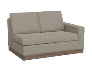 Georgia - Loveseat Gray Right Arm Facing