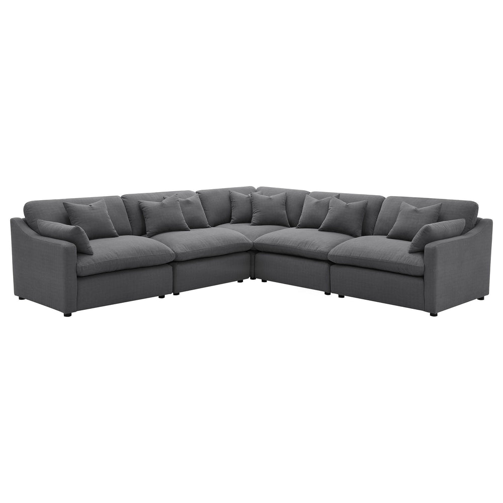 Hobson - Upholstered Modular Sectional Sofa Beige