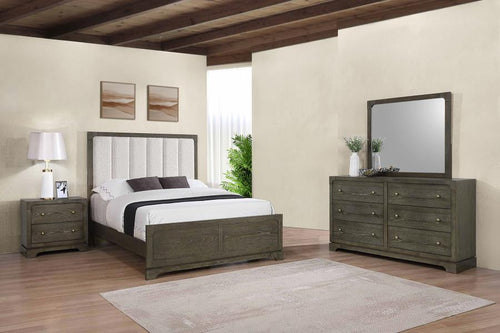 Gran Park - Panel Bedroom Set Dark Brown
