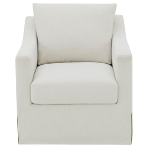 Winter - Upholstered Sloped Arm Accent Swivel Chair