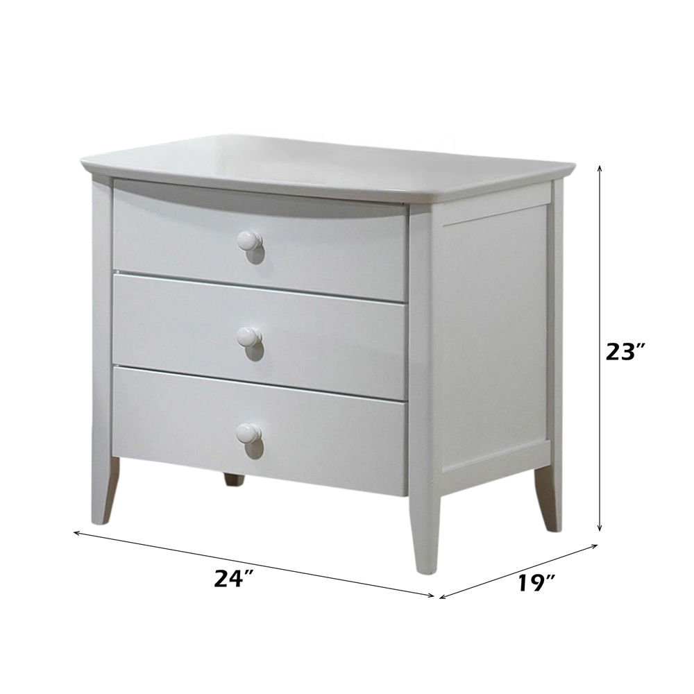 San Marino - Nightstand White