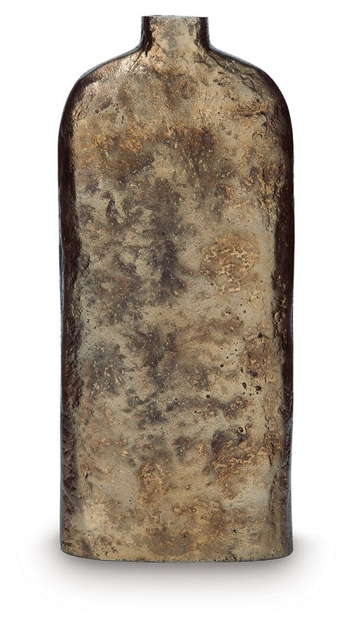 Wallmond - Vase Light Brown 6"W x 4"D x 13"H