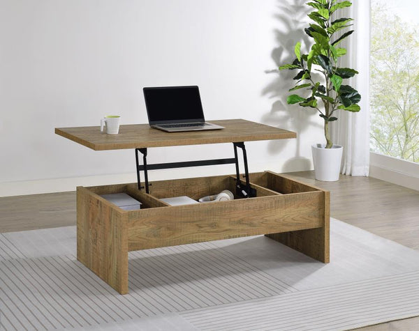 Canoga - Engineered Wood Lift Top Cocktail Coffee Table - Mango