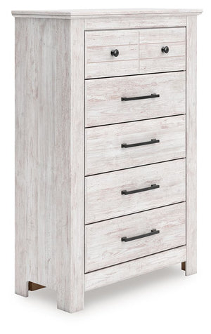 Makidern - Five Drawer Chest White