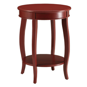 Aberta - Accent Table Red