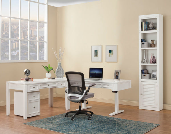 Boca - Rolling File Cabinet - Cottage White