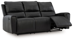 Glossmore - Reclining Sofa - Black