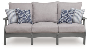 Cove Beach - Sofa With Cushion - Gray