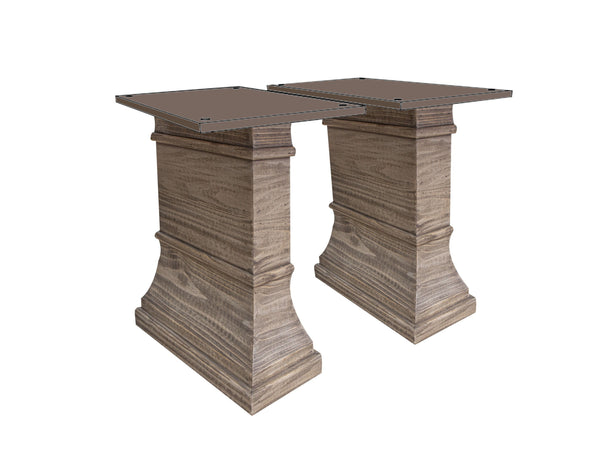 Tower - Dining Table - Mink Gray