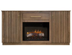 Mezquite - 1 Drawer & 2 Door TV Stand For Fire Place