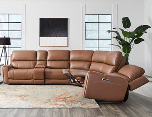 Hancock - Zero Gravity Power Reclining Sectional With Power Adjustable Headrests