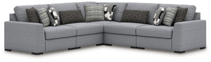 Bealton - Sectional Gray 5 Pc. Sectional