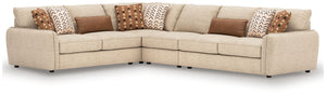 Seyler - Sectional Beige 4 Pc. Sectional