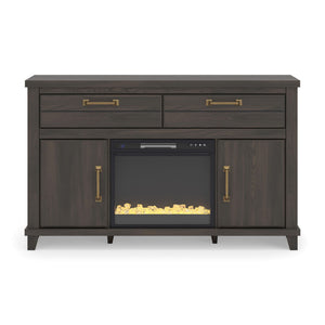Brazen Valley - TV Stand With Fireplace Option